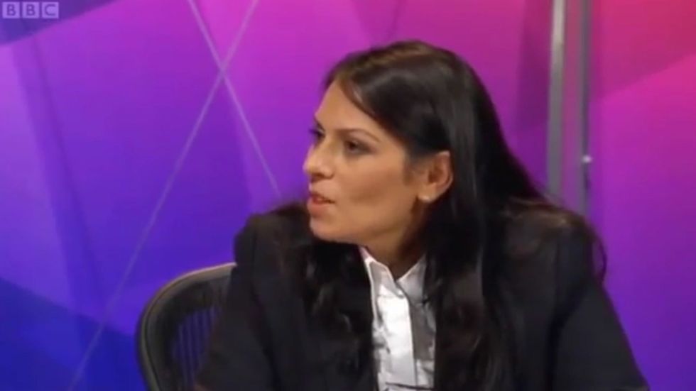 Resurfaced video shows Ian Hislop shutting down Priti Patel's argument in favour of capital punishment