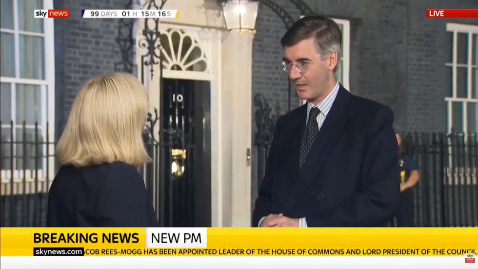 Jacob Rees-Mogg says he is 'very honoured' to join Boris Johnson's cabinet