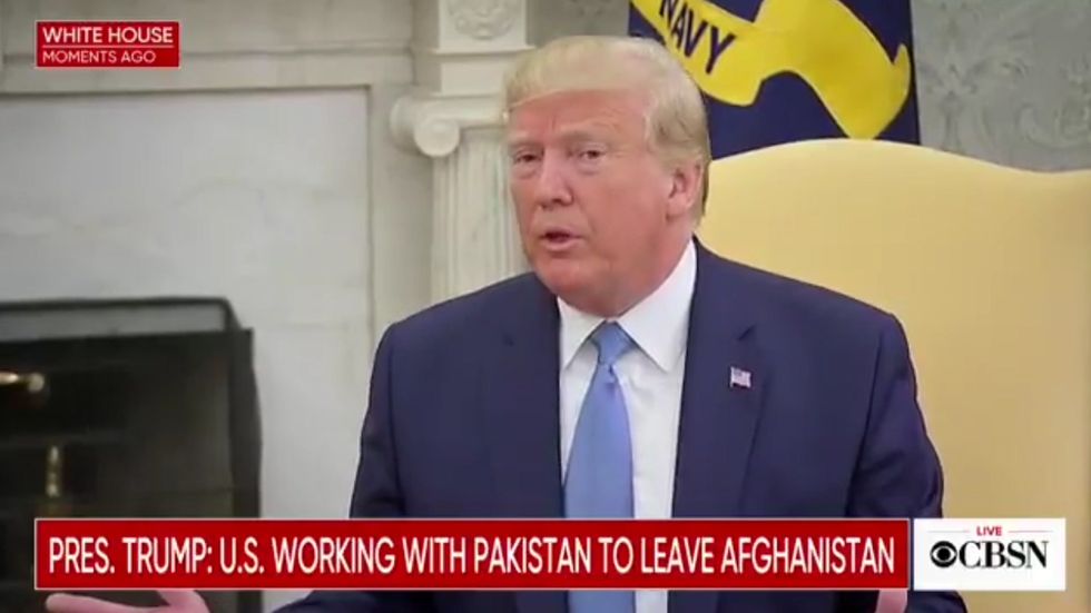 Donald Trump says he could 'wipe out' Afghanistan: 'I could win that war in a week'