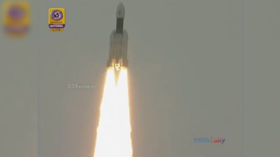 India launches mission to the moon after calling off previous attempt