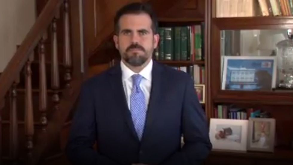 Puerto Rico governor announces he will not seek re-election but refuses to resign