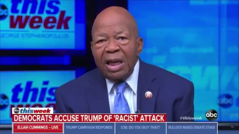 Elijah Cummings says constituents tell him they're scared of Donald Trump