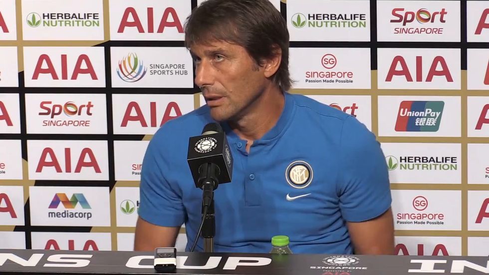 Antonio Conte tight lipped on Inter's Lukaku offer