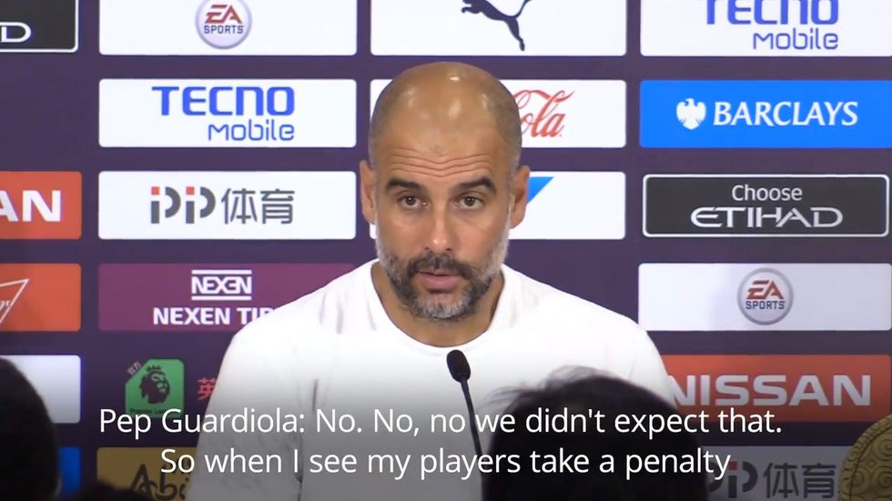 Guardiola plans penalty practice after City's Shanghai shoot-out loss to Wolves