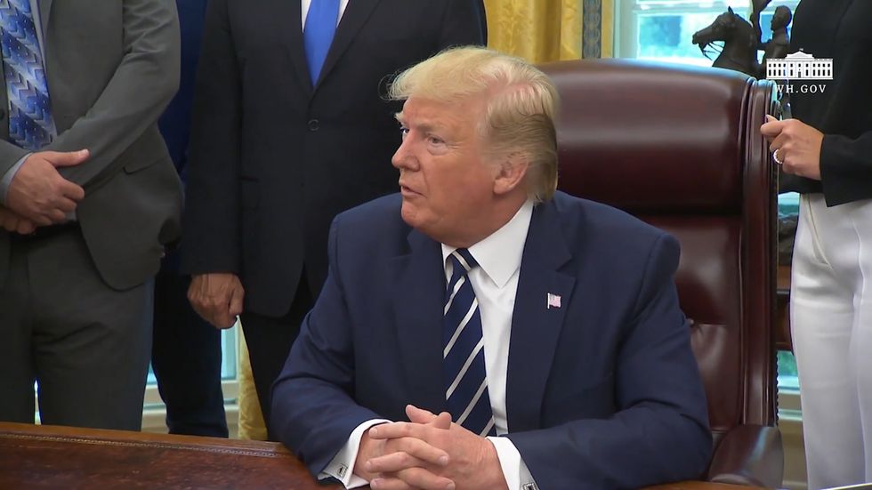 Donald Trump says he 'likes' Boris Johnson