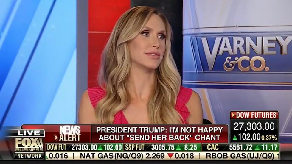 Lara Trump says 'send her back' isn't racist
