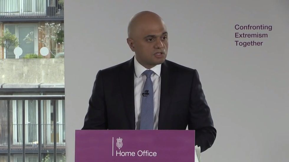 Sajid Javid warns 'UK risks sliding into nationalism'