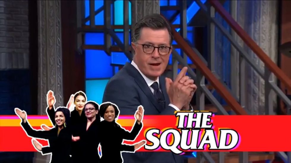 Stephen Colbert says racism is Trump’s ‘brand’ in scathing video