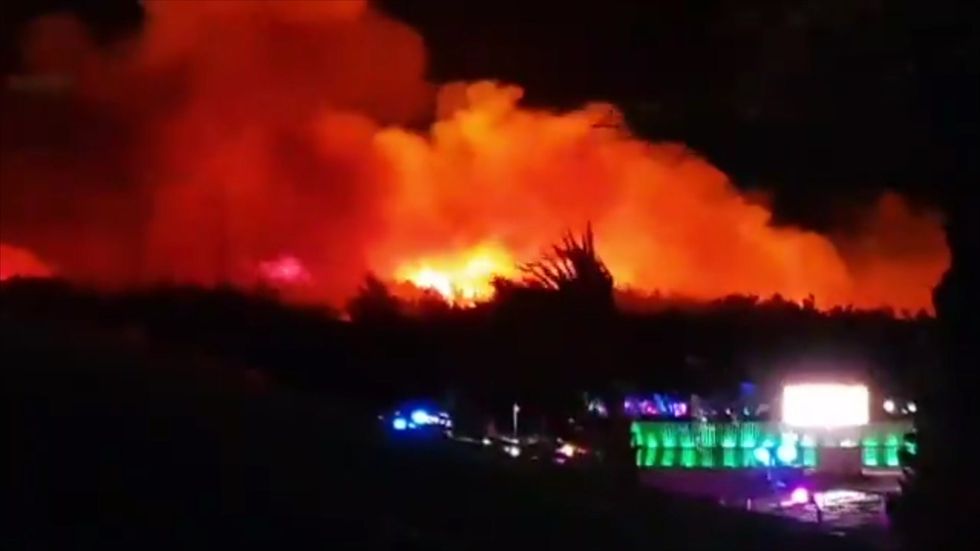 Fire at Fresh Island festival in Croatia sparks evacuation