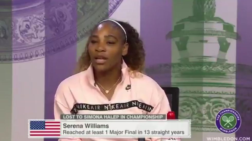 Serena Williams' powerful response to people who say she should 'stop fighting for equality and focus on tennis'