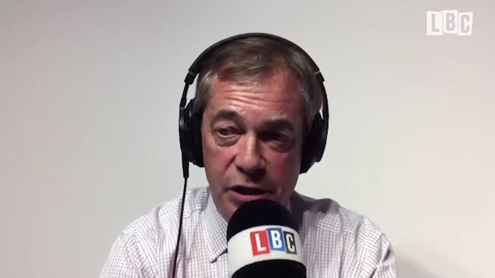 Nigel Farage claims that he has done more to stop the far-right in the UK than anyone else