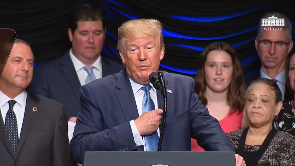 Donald Trump says 'the kidney has a very special place in the heart'