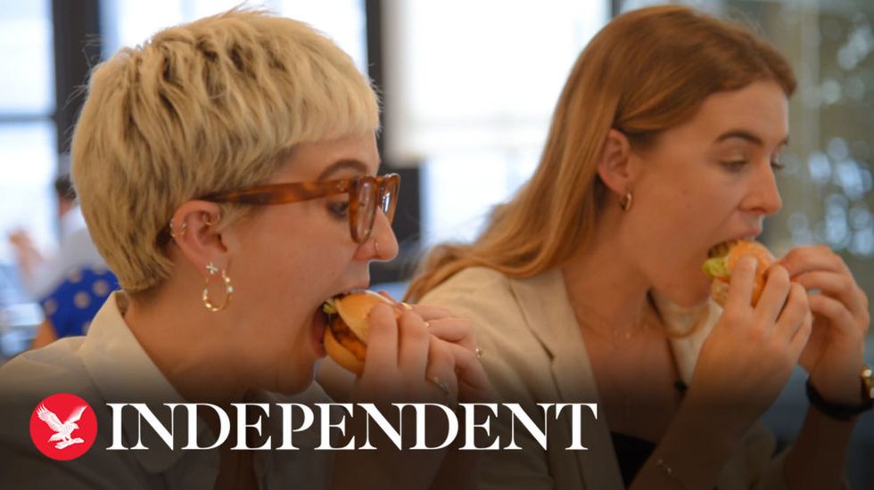 Taste testing Burger King's new halloumi burger