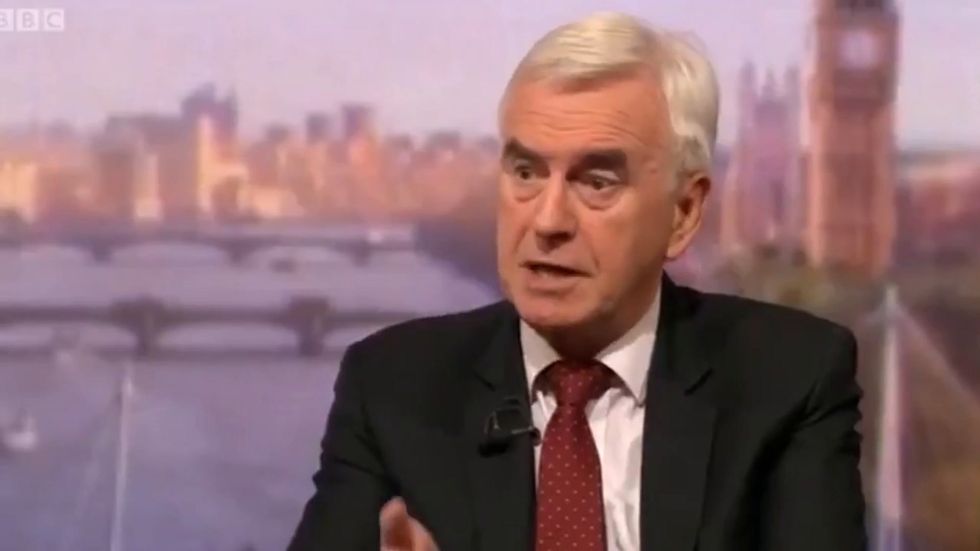 Labour to 'break up' Treasury with £250bn unit in the north, says John McDonnell