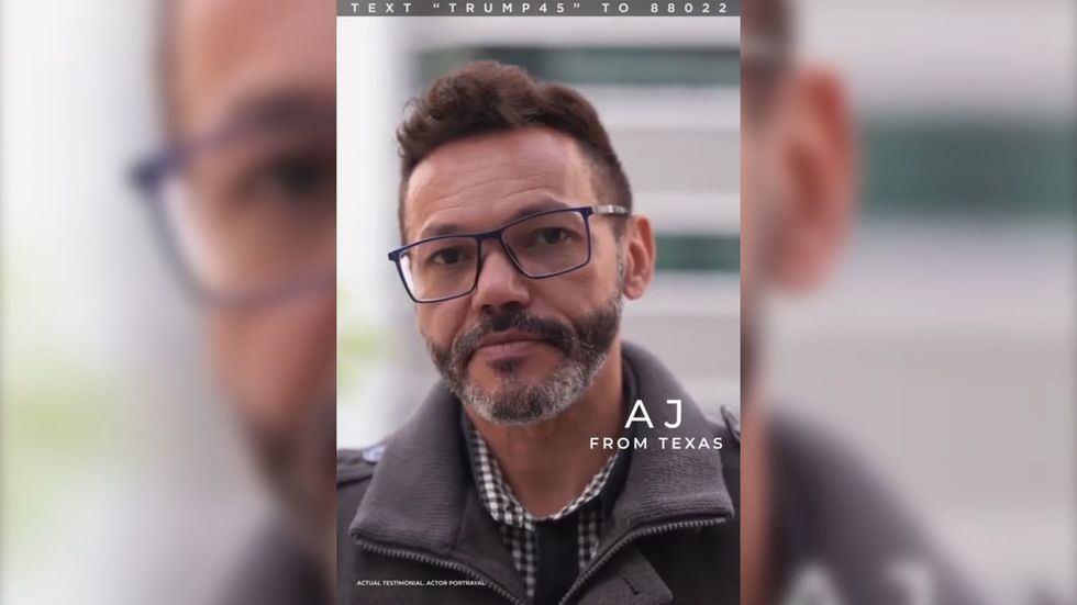 Donald Trump campaign uses stock footage actors in 2020 campaign video