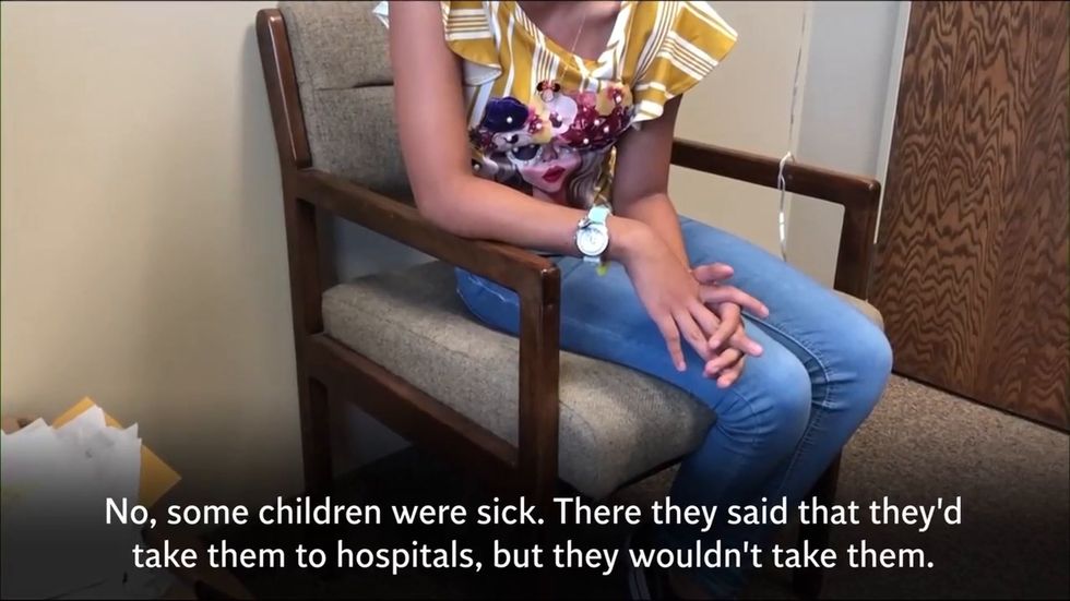 12-year-old migrant girl speaks to attorney about poor care at detention centre in Clint, Texas