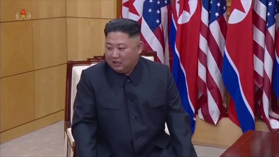 North Korean state TV releases video of Kim Jong-un meeting with Donald Trump and Ivanka 
