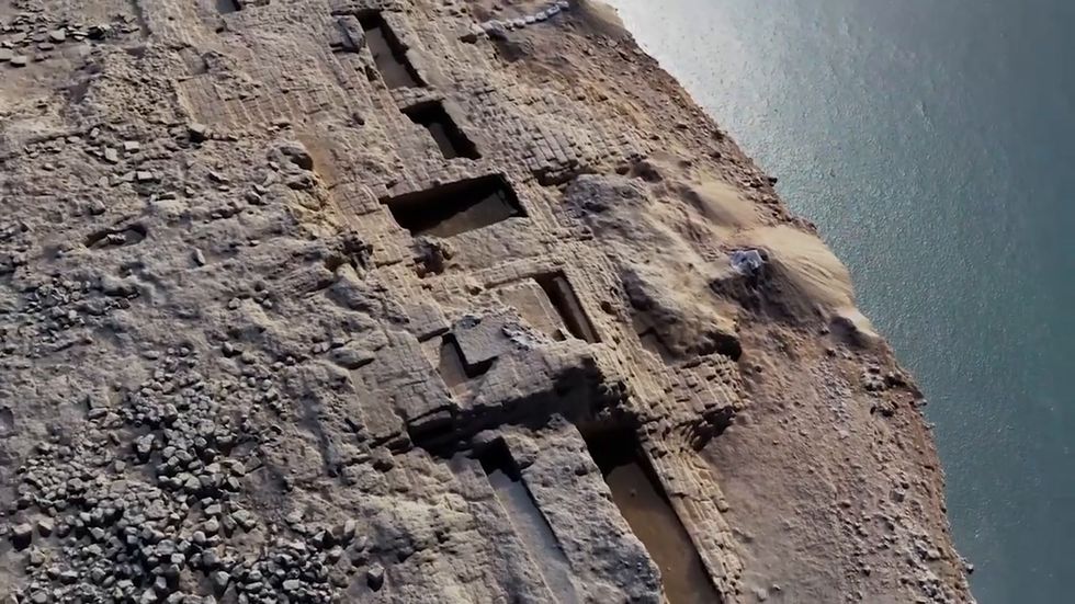 Mittani Empire palace revealed after drought drains water from Iraq reservoir