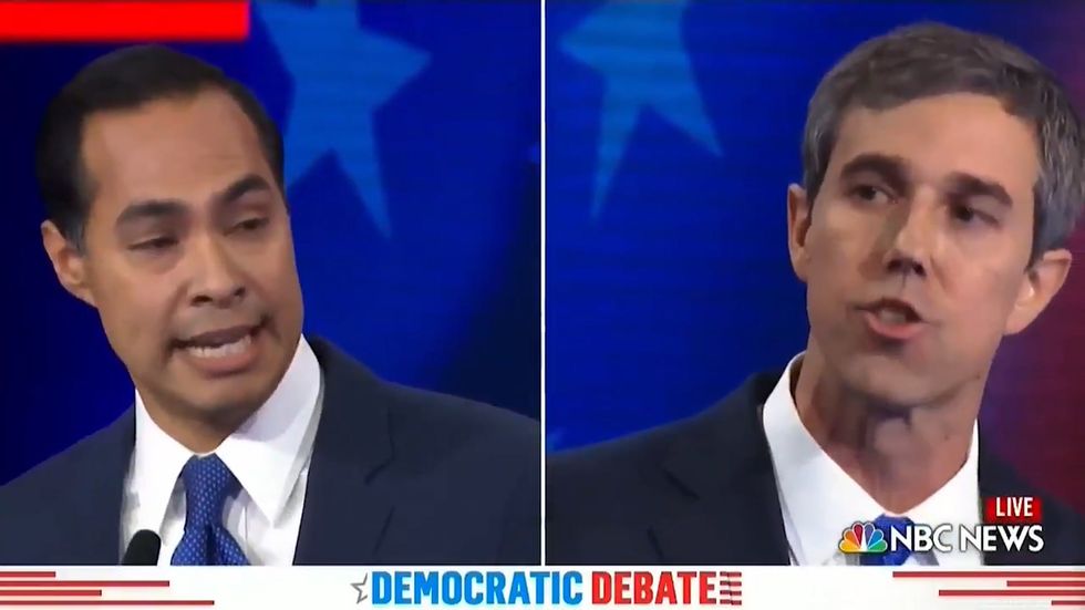 Democratic debate: Julián Castro and Beto O'Rourke face off over immigration