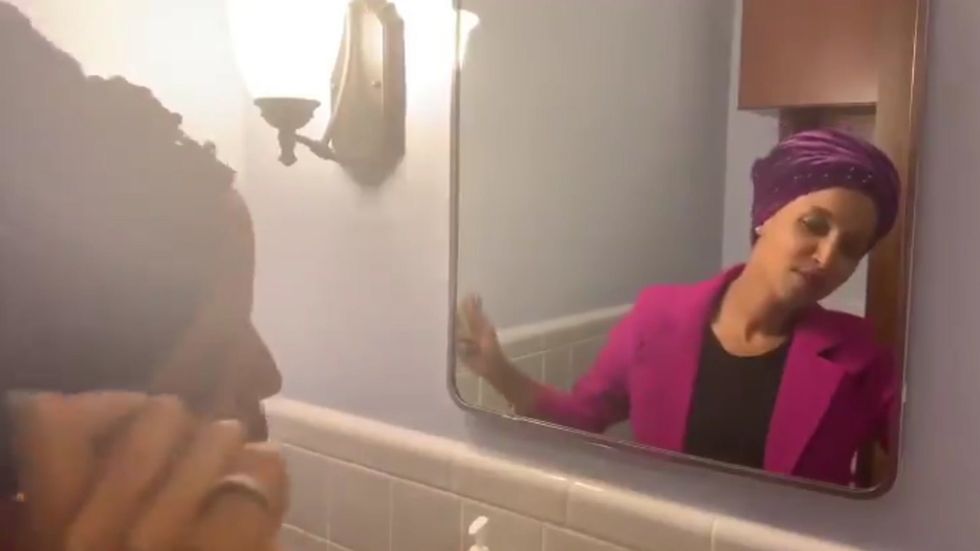 Congresswoman Omar dances to Prince 