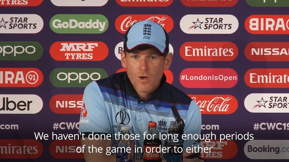 England 'struggled with the basics' in defeat against Australia, admits Eoin Morgan