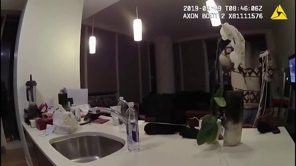 Video shows Jussie Smollett with 'noose' around neck after reporting alleged attack