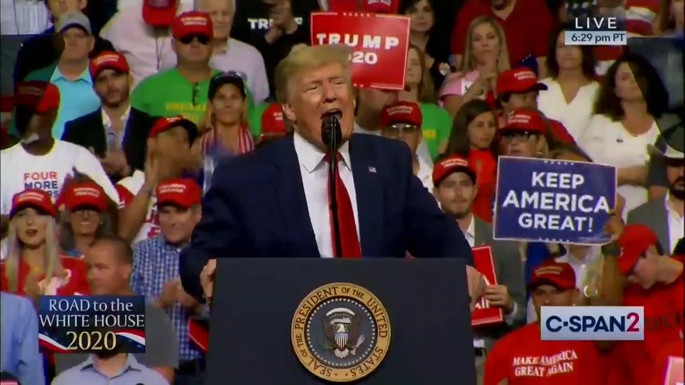 Trump pledges to cure cancer, eradicate AIDs and send astronauts to Mars