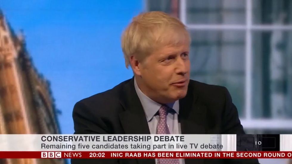 Boris Johnson says failing to leave by October 31 will be 'catastrophic' during leadership debate