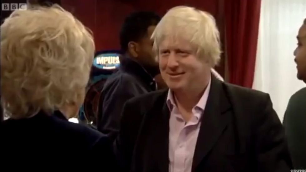 Boris Johnson makes cameo appearance on 2009 episode of Eastenders