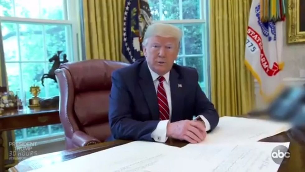 Trump tells his coughing chief-of-staff to get out of the Oval Office: 'You just can't cough'