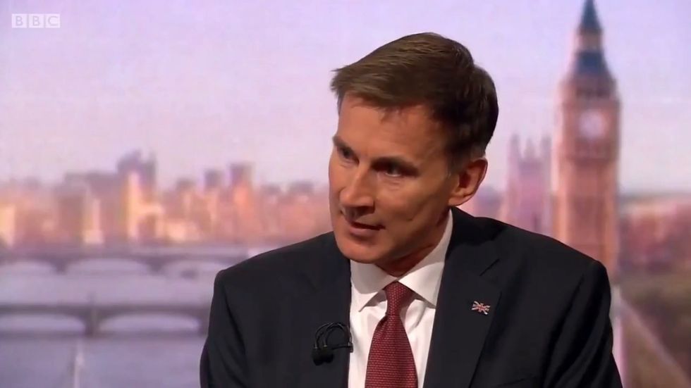 Jeremy Hunt says he will not commit to October Brexit deadline 'at any cost'