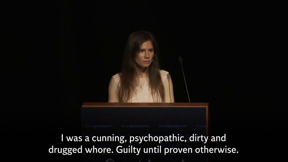 Amanda Knox accuses media of portraying her as guilty over 2007 death