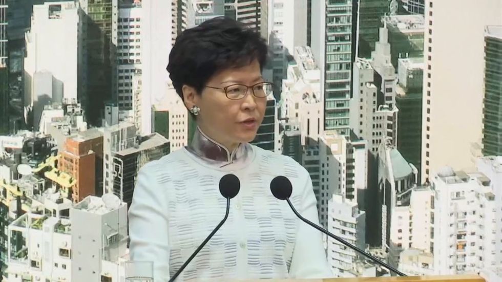 Hong Kong leader Carrie Lam suspends controversial China extradition bill after mass protests and violence