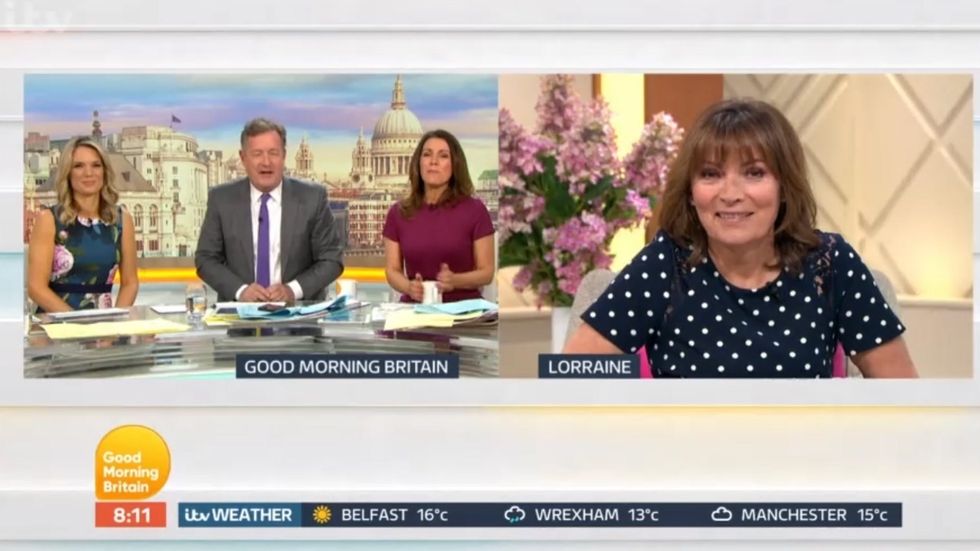 Lorraine Kelly asked if she remembers Esther McVey from her Good Morning TV days