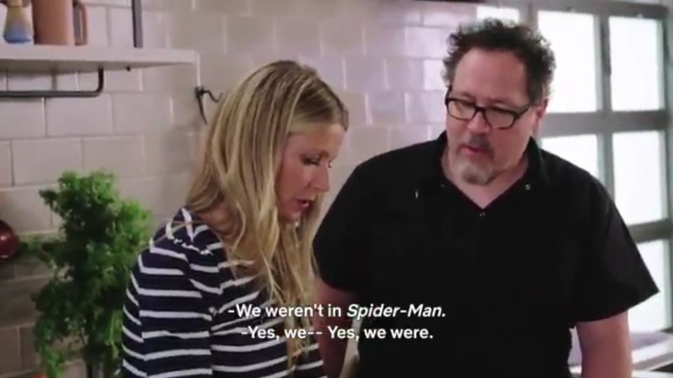 Gwyneth Paltrow forgets that she starred in Spider-Man: Homecoming during episode of Netflix's The Chef Show