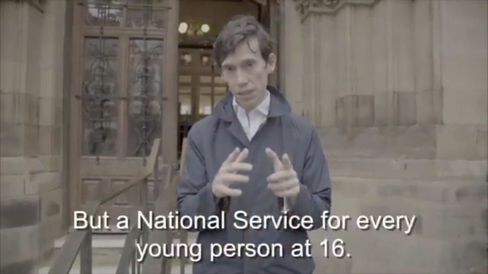 Rory Stewart says he will introduce National Citizen Service if he becomes Prime Minister
