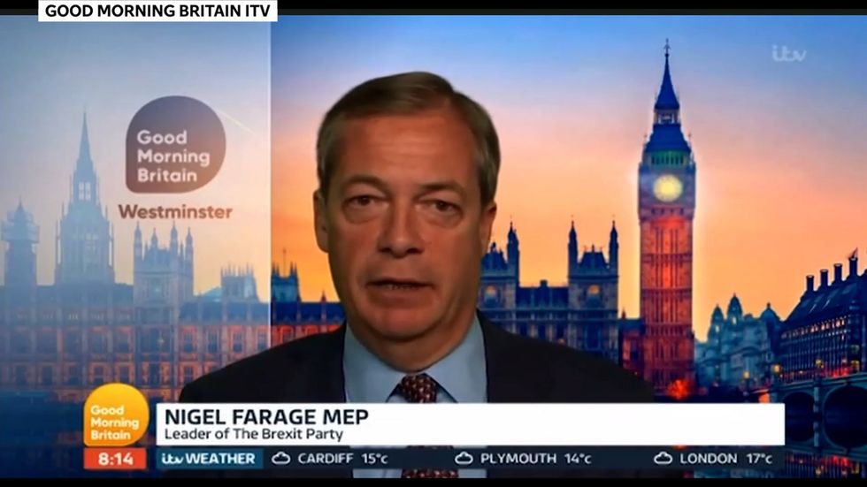 Nigel Farage responds to Ann Widdecombe's remarks that science may 'provide an answer' to homosexuality