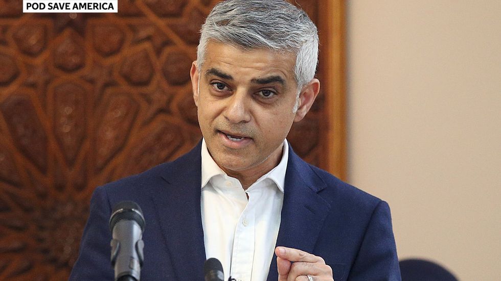 Sadiq Khan calls Donald Trump 'poster boy of far right'