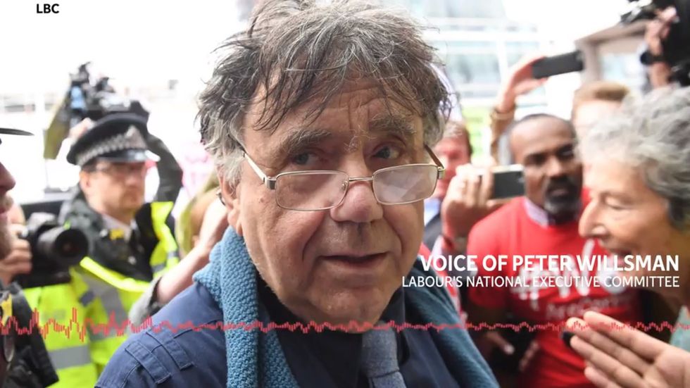 Labour Peter Willsman says Israeli Embassy is behind anti-semitism claims