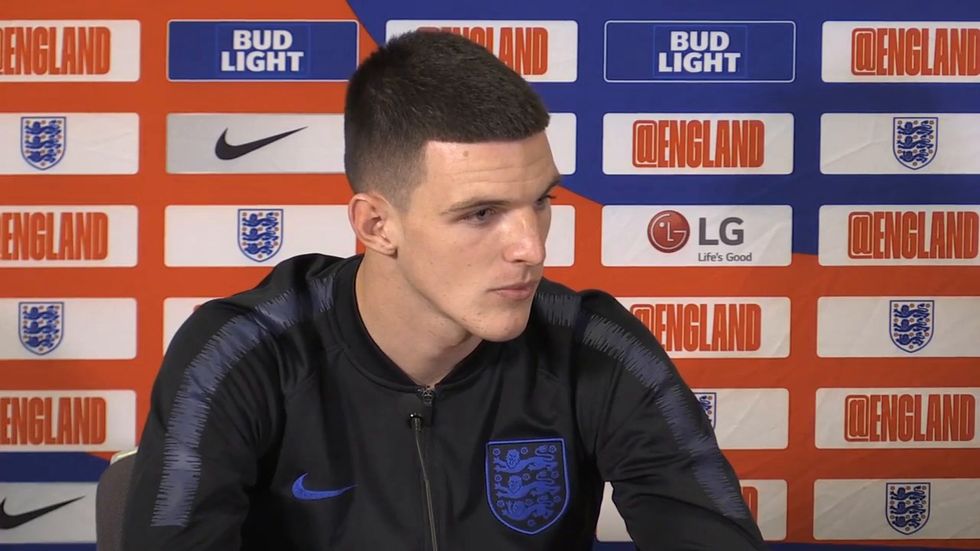 Declan Rice reflects on a 'crazy' breakthrough season ahead of England's Nations League finals