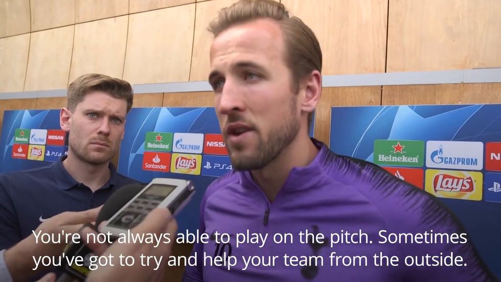 Harry Kane says he's ready for the Champions League final after injury