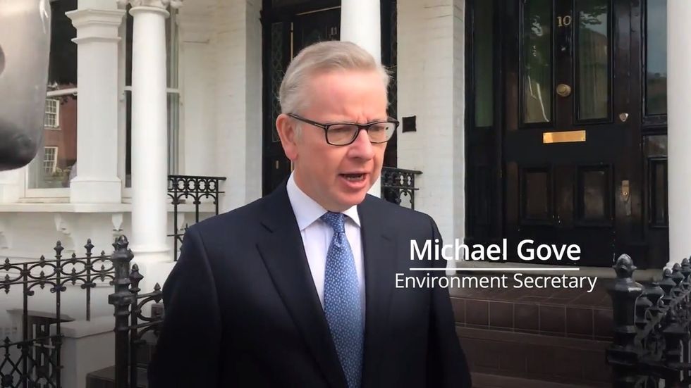 Michael Gove confirms he will enter the race to become Conservative leader