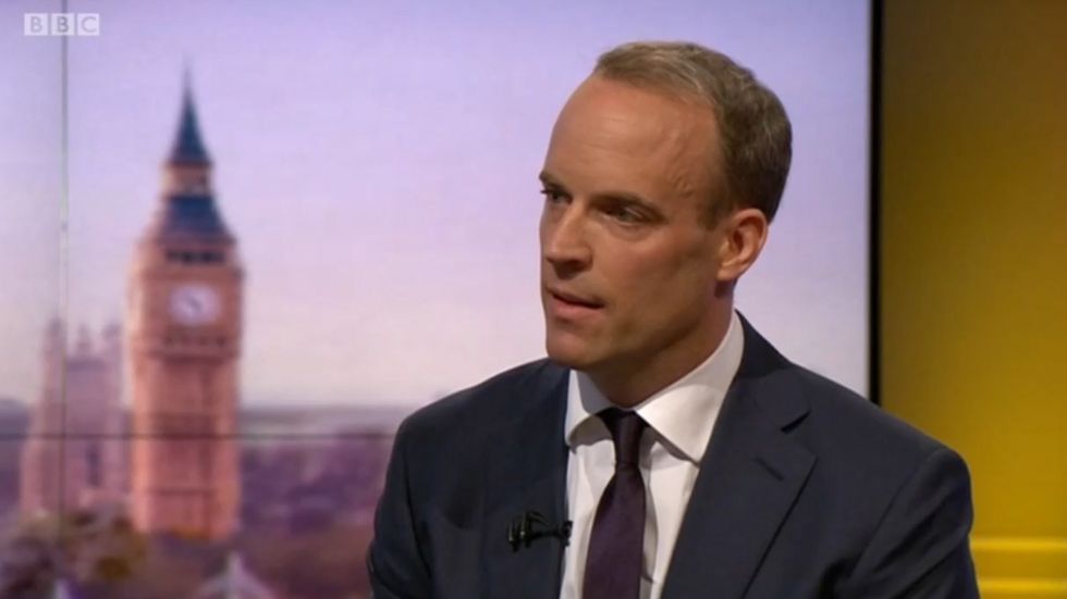 Dominic Raab says he would defy MPs over Brexit extension