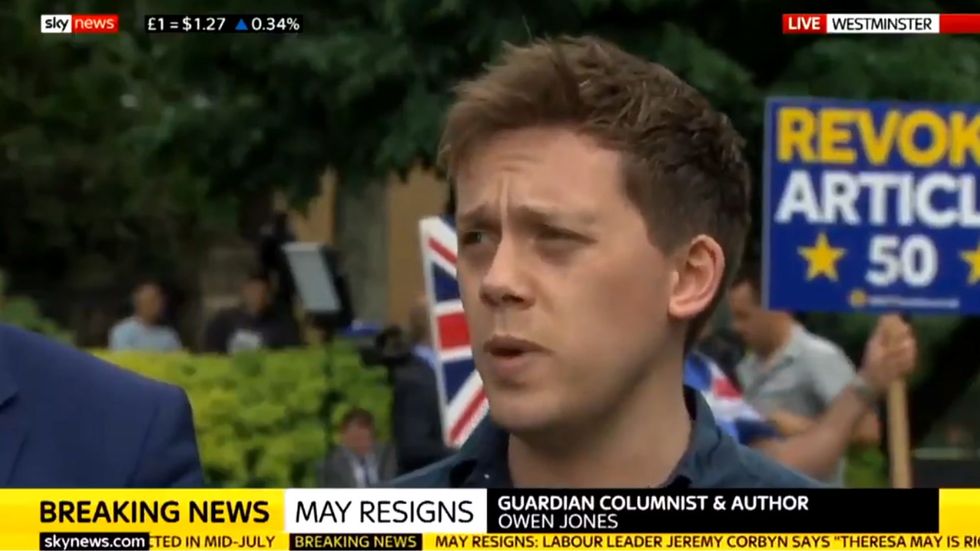 Owen Jones on Theresa May 'I've got less than no sympathy for her'