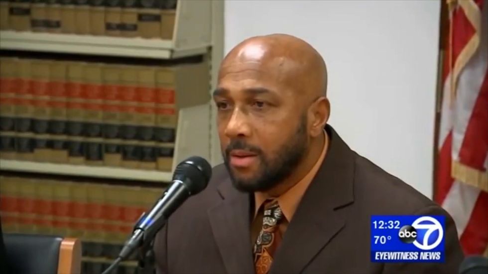 Keith Bush speaks after being cleared of murder after 33 years in New York prison