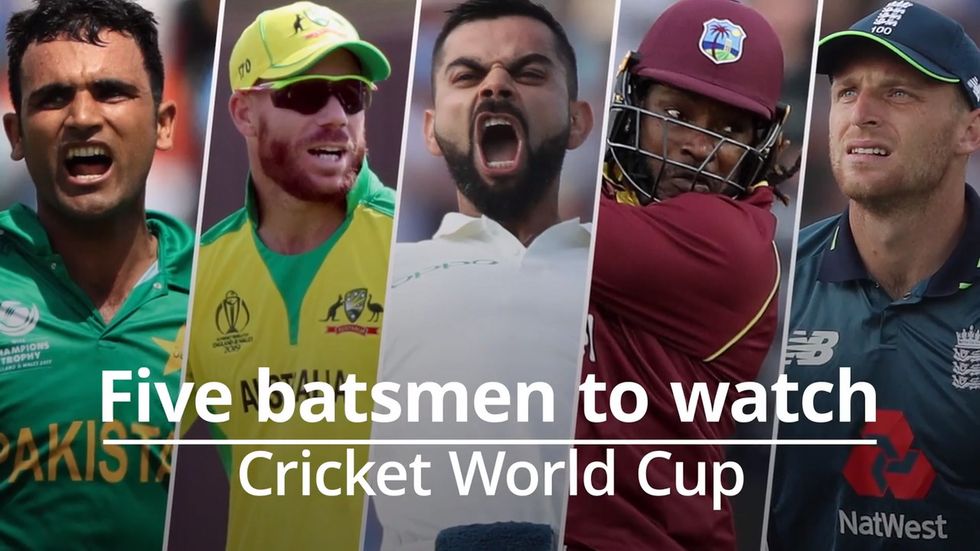 Five batsmen to watch at the 2019 Cricket World Cup