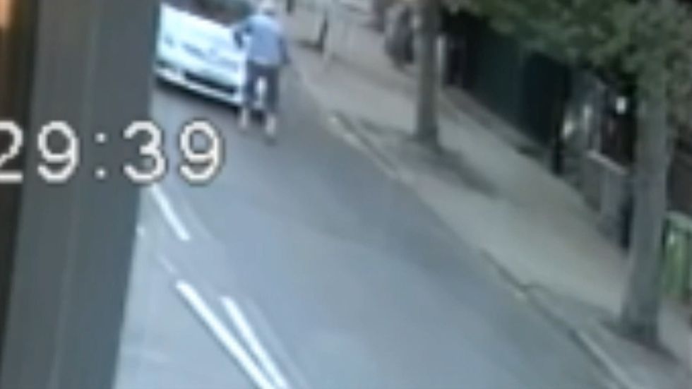 CCTV released after pensioner attacked in London street