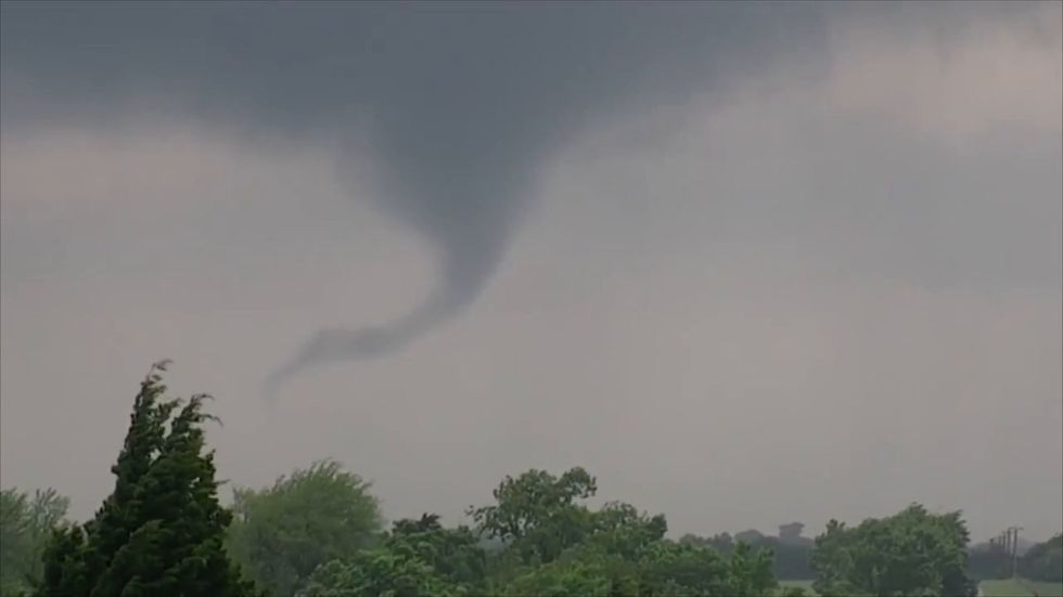 Multiple tornados and funnel clouds spotted across Oklahoma