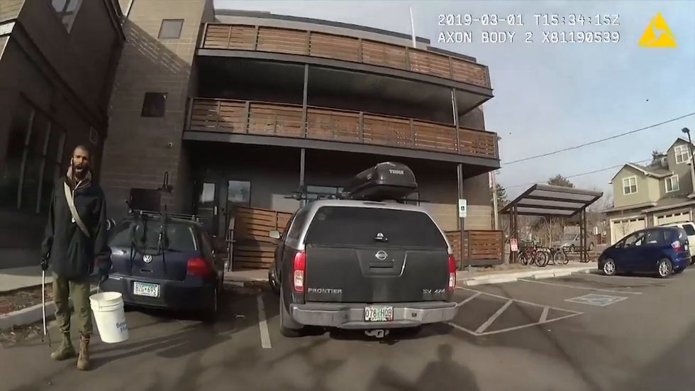 US police officer detains black college rubbish collector in Colorado