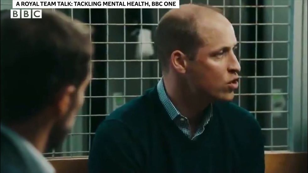 Prince William opens up about 'feeling pain like no other' in losing his mother in BBC documentary on mental health